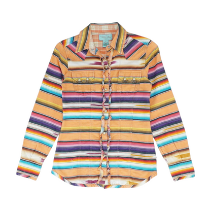 Multi Striped Button Down