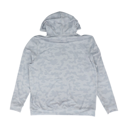 Gray Camo Hoodie Pullover