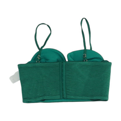 Green Cropped Blouse