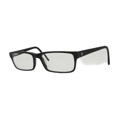 Black Tanner Rectangle Prescription Eyewear