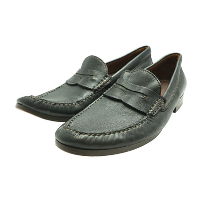 Black Leather Loafer Dress Shoes
