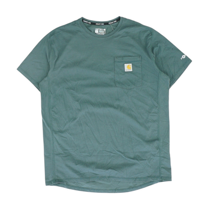 Green Solid T-Shirt