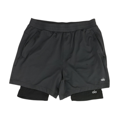 Gray Active Shorts
