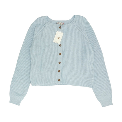 Blue Cardigan Sweater