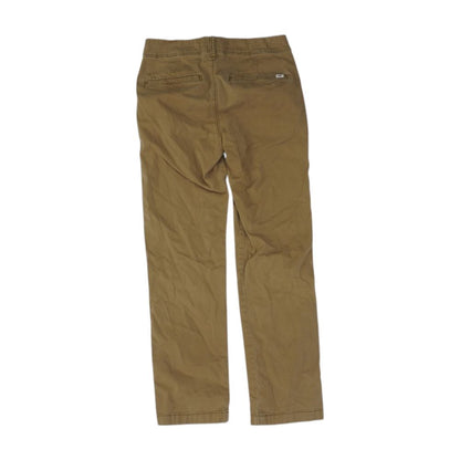 Khaki Solid Chino Pants