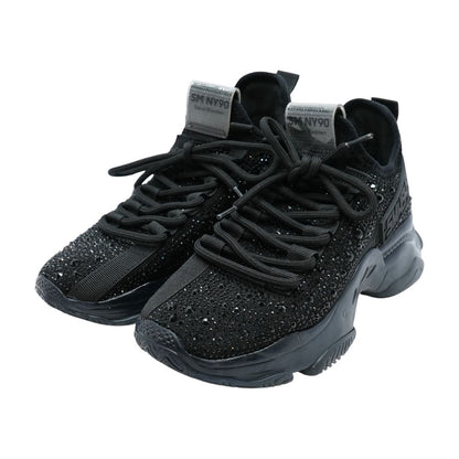 Maxima Black Low Top Athletic Shoes