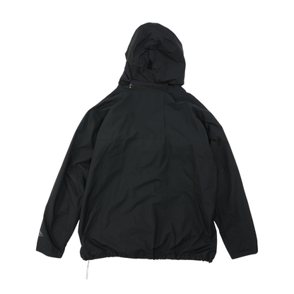 Black Tall Solid Rain Jacket