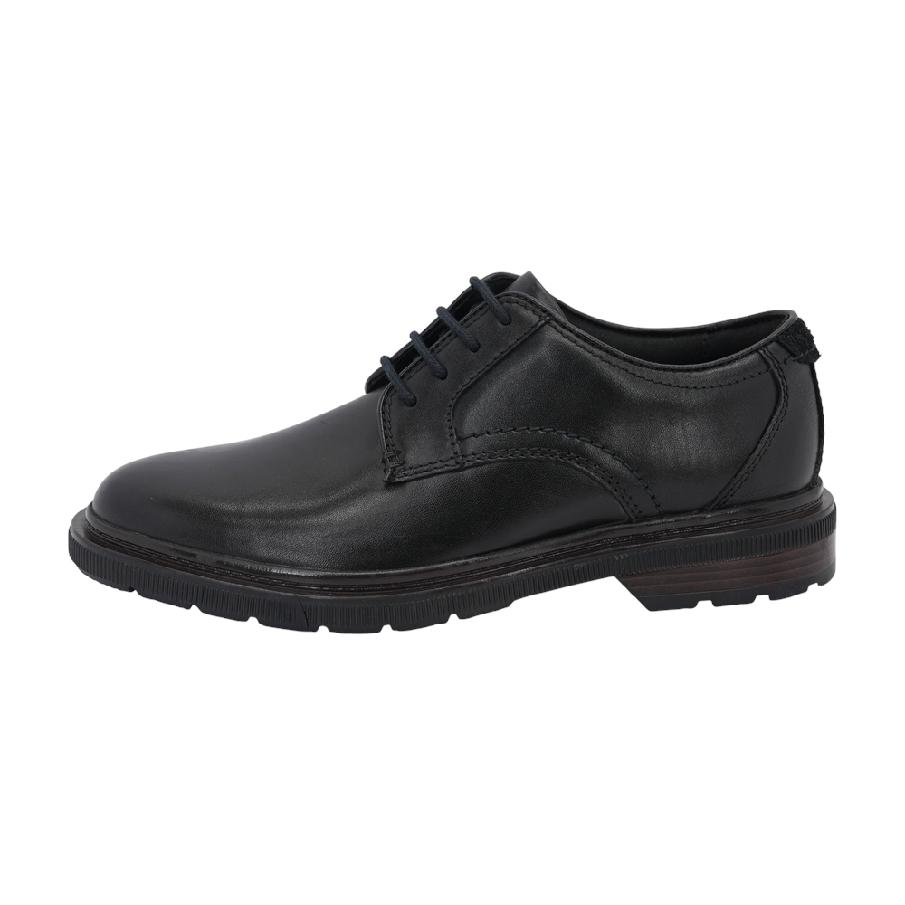 Black Lace-Up Dress Shoes