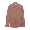 Mauve Graphic Long Sleeve Button Down