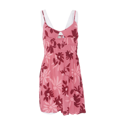 Pink Floral Mini Dress
