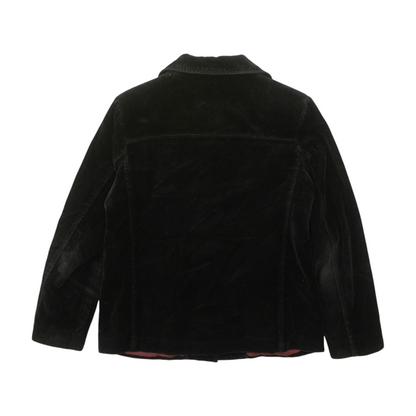 Black Solid Blazer