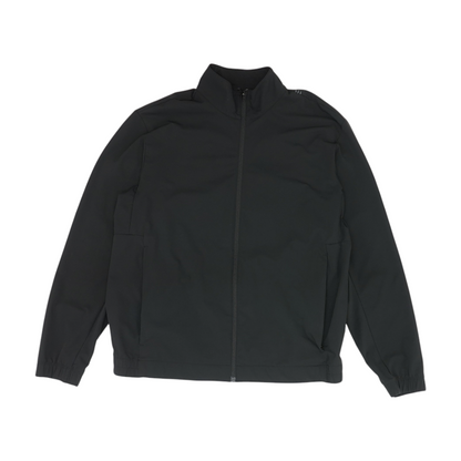 Black Solid Active Jacket
