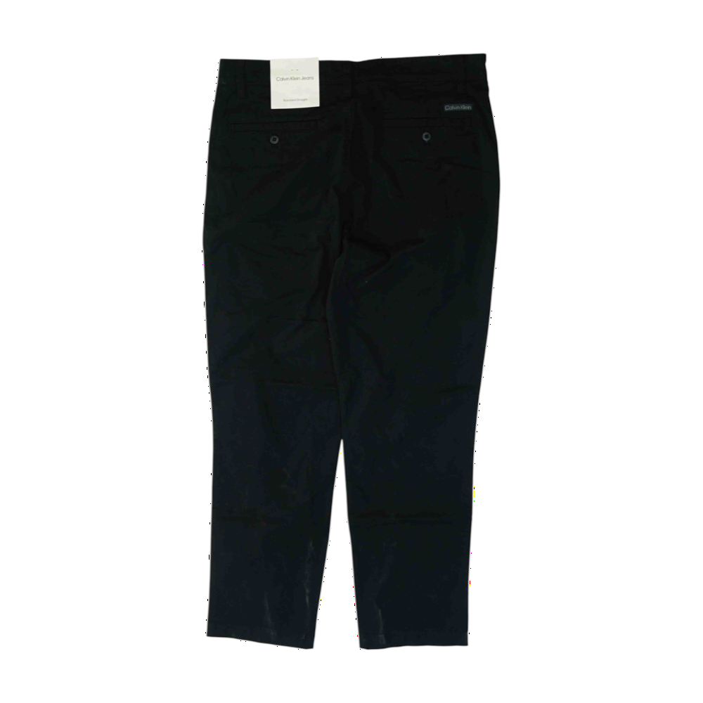 Black Straight Pants