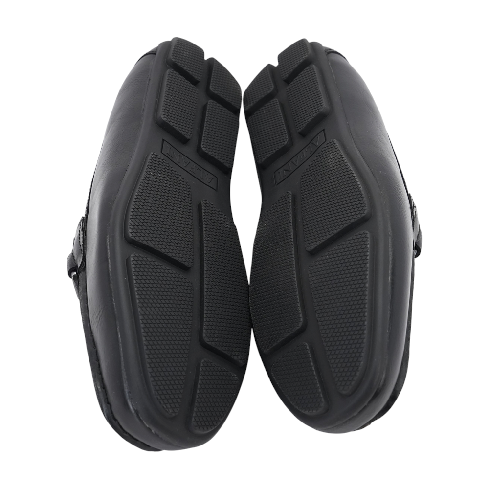 Black Slip-On Dress Shoes