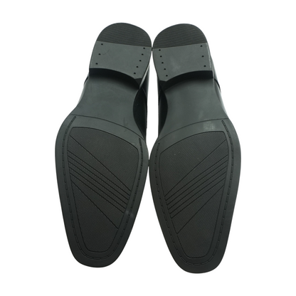 Black Lace-Up Dress Shoes