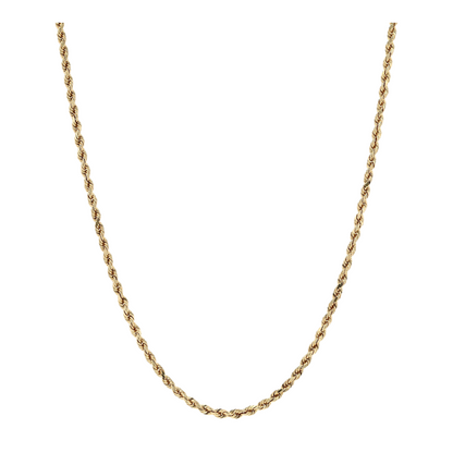 14K Yellow Gold Chain Necklace