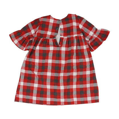 Red Plaid Dress