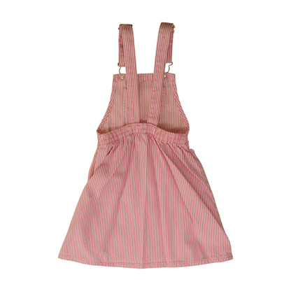 Vintage Pink Striped Dress