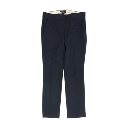 Navy Solid Dress Pants