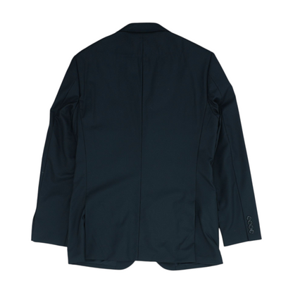 Black Solid Suit Jacket