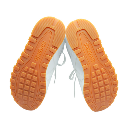 White Low-Top Athletic Shoes