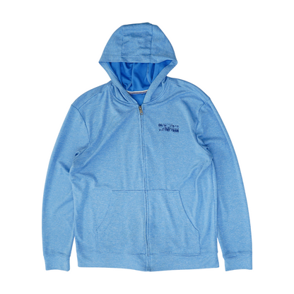 Blue Solid Active Jacket