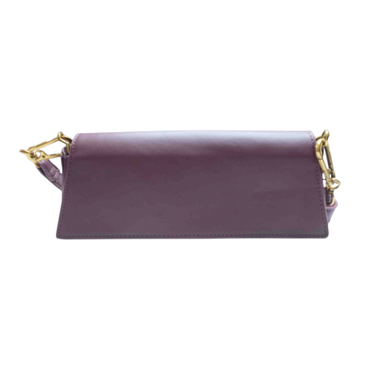 Burgundy Clutch