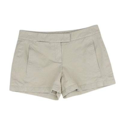 Tan Solid Chino Shorts