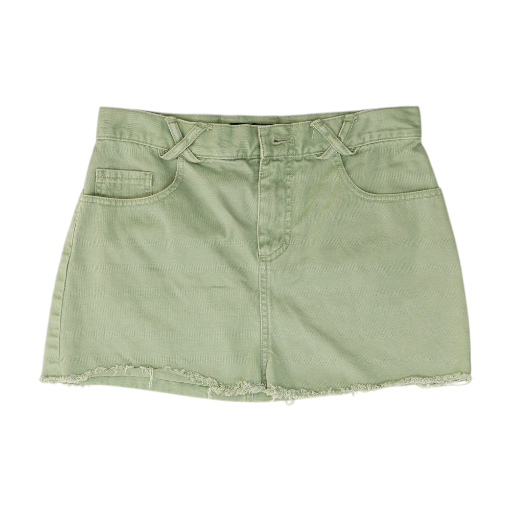 Green Mini Skirt
