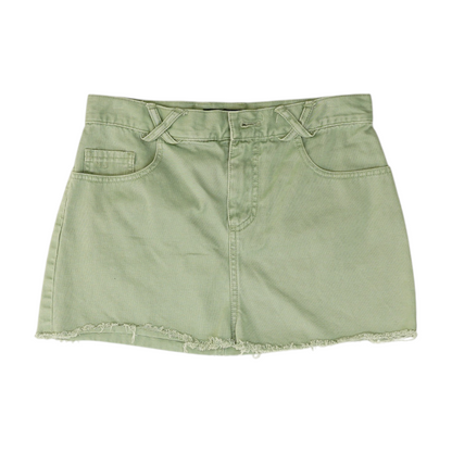 Green Mini Skirt