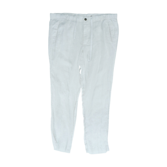 White Regular Pants