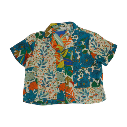 Multi Floral Button Down