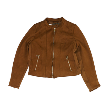 Brown Solid Jacket
