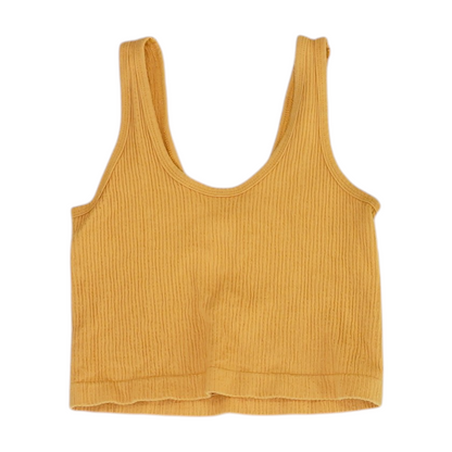 Mustard Cropped Blouse
