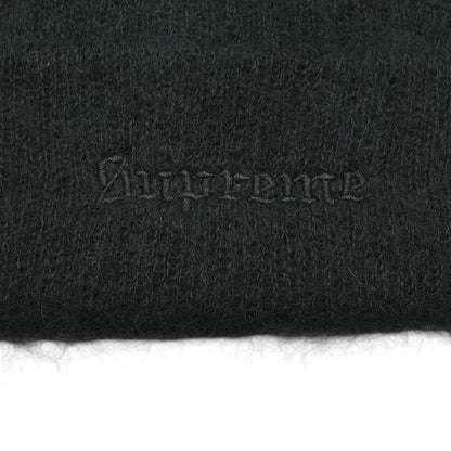 Black FW25 Mohair Beanie