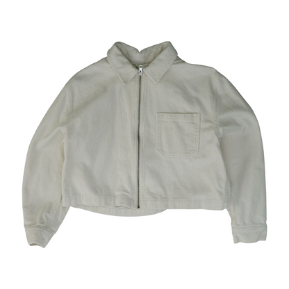 Ivory Solid Jacket