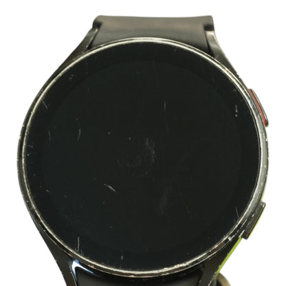 44mm Galaxy Watch4 Black Smartwatch Black Band S/M