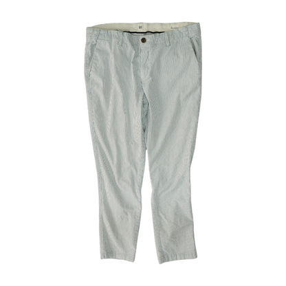 Blue Striped Pants
