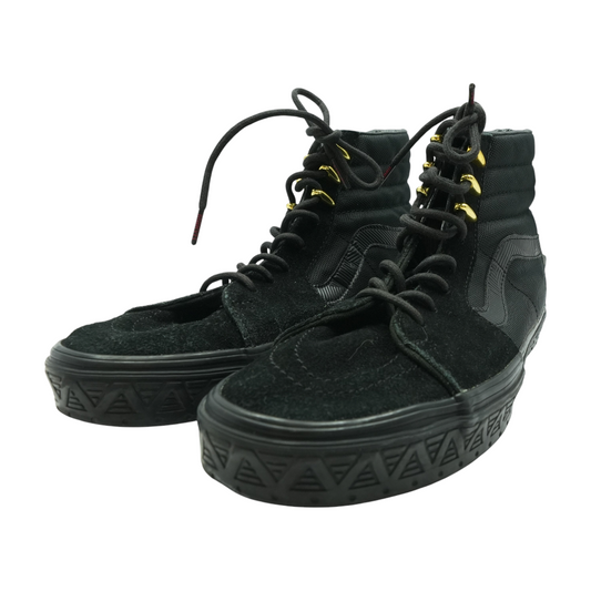 Black High-Top Athletic Shoes