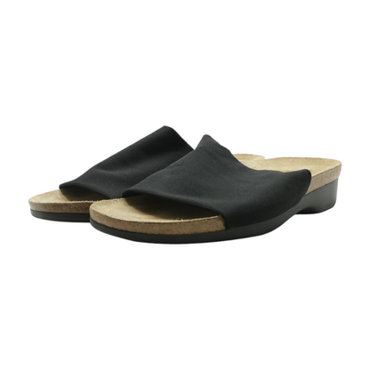 Black Flat Sandals