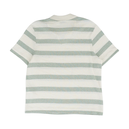 Ivory Striped Pullover Sweater
