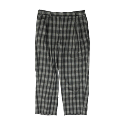Gray Plaid Pants