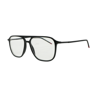 Black HG 1232 Aviator Prescription Eyewear