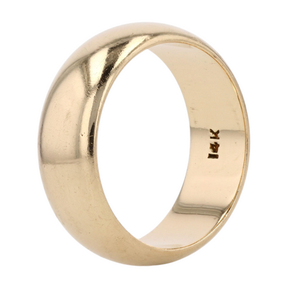14K Yellow Gold Band Ring
