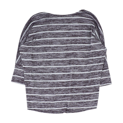 Maroon Striped Blouse