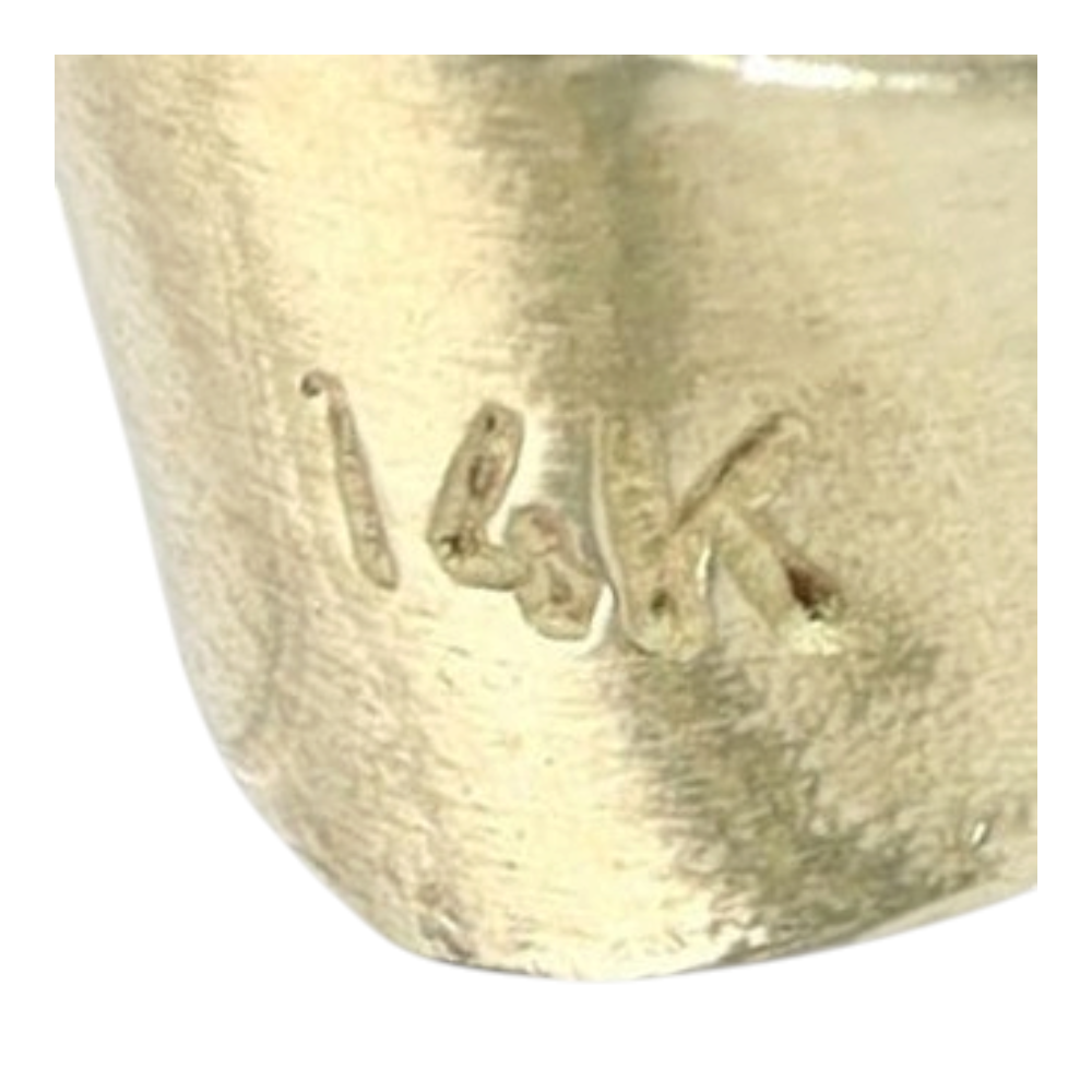 14K Yellow Gold Pendant – Image 3