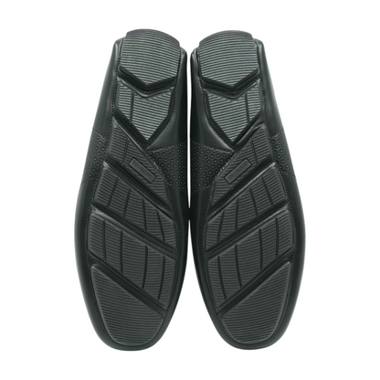Black Slip-On Dress Shoes