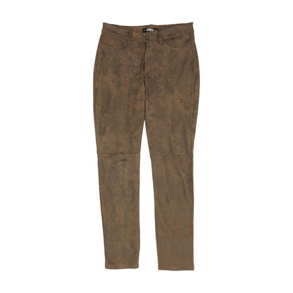 Brown Solid Pants