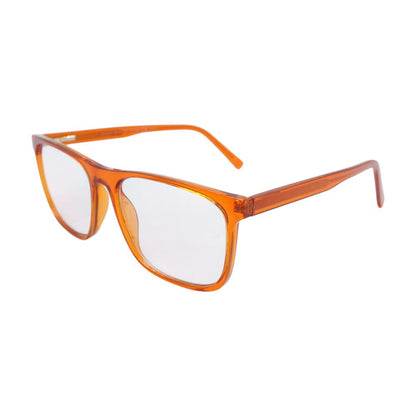 Orange Blue Light Oversized Unknown Prescription Eyeglasses