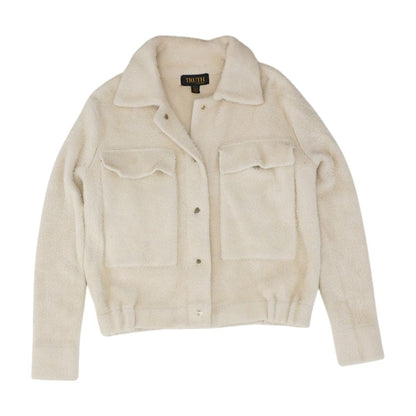 Beige Solid Coat